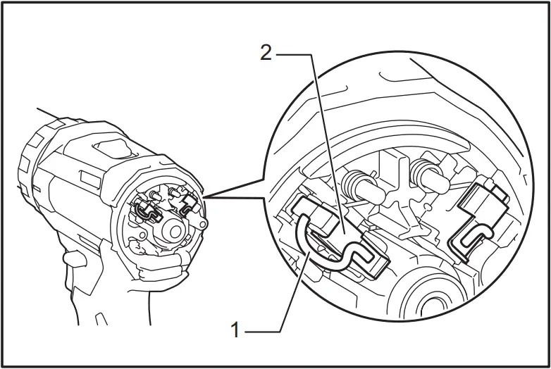 XFD10 - Replacing carbon brushes 5