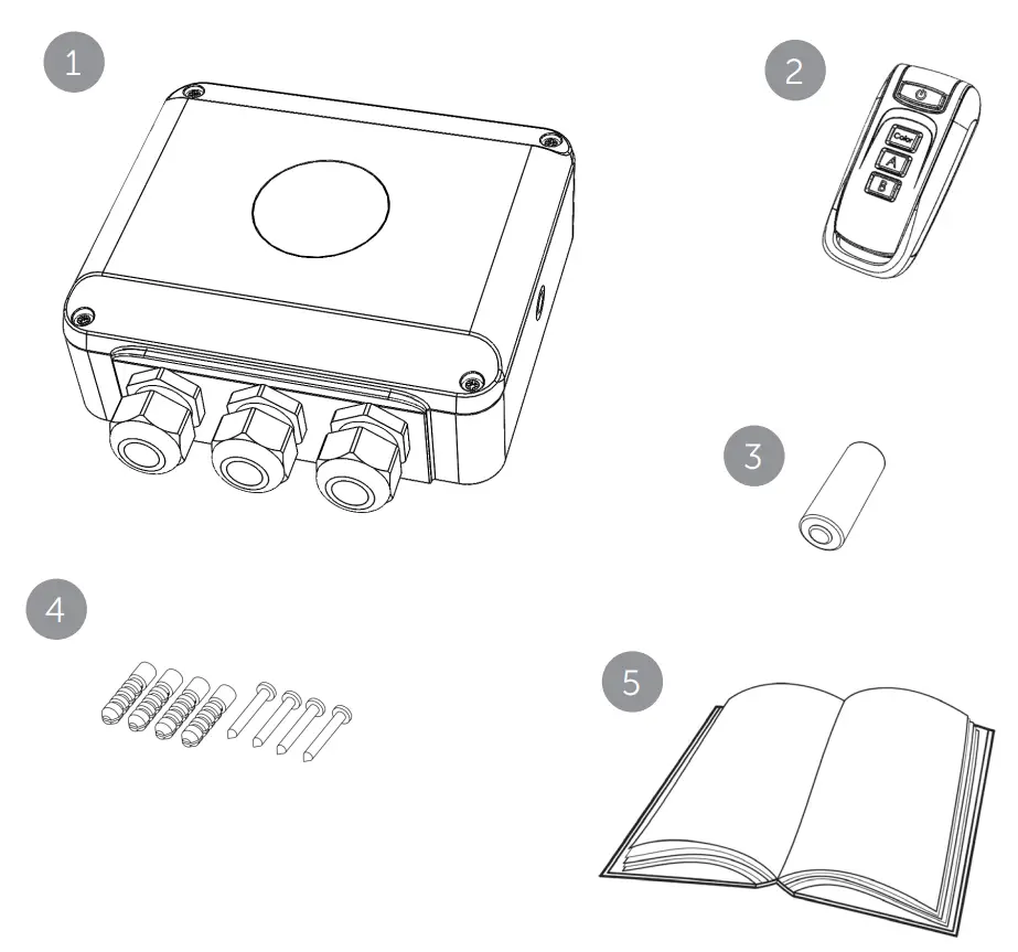 DURATECH PL REM 60 LINK - Box contents