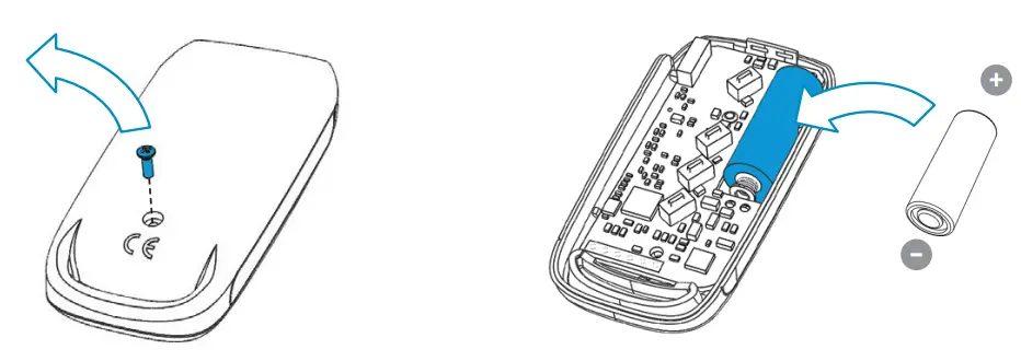 DURATECH PL REM 60 LINK - transmitter battery