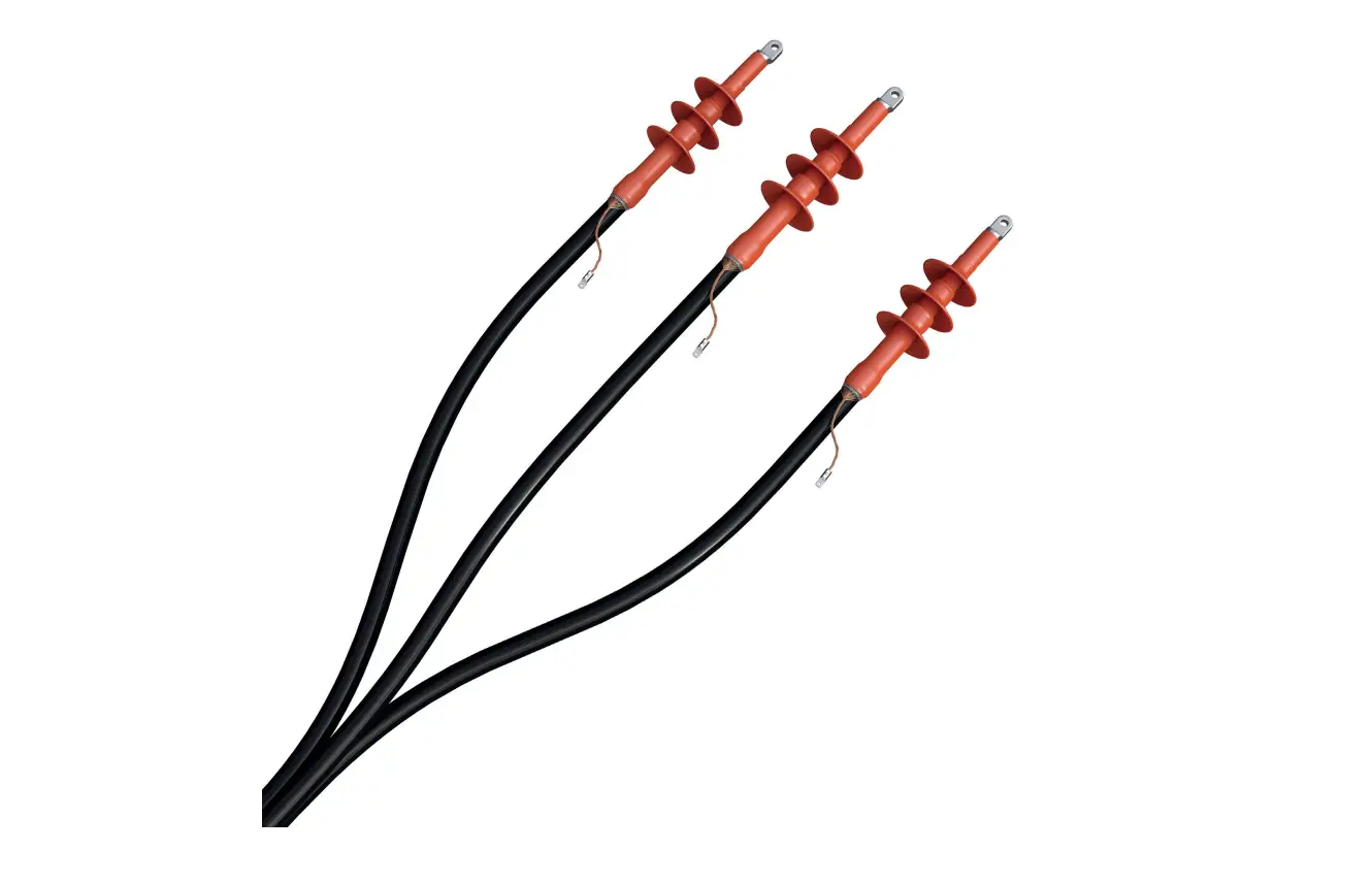 Ensto Hot1.2405l Heat Shrink Termination Outdoor Instruction Manual