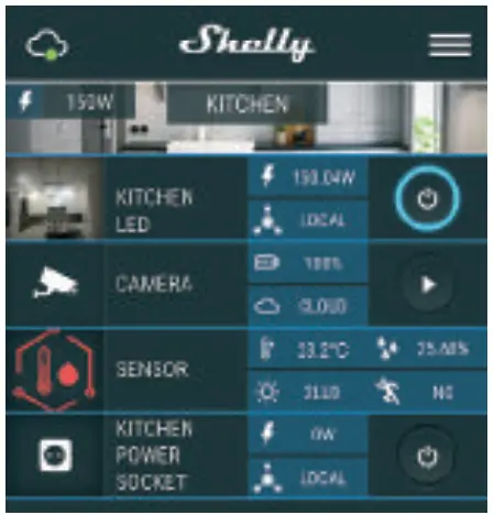 Shelly E00D Smart WiFi RGB plus White Light fig 15