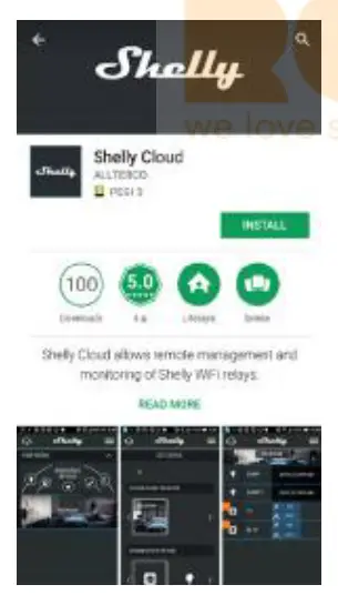 Shelly E00D Smart WiFi RGB plus White Light fig 3