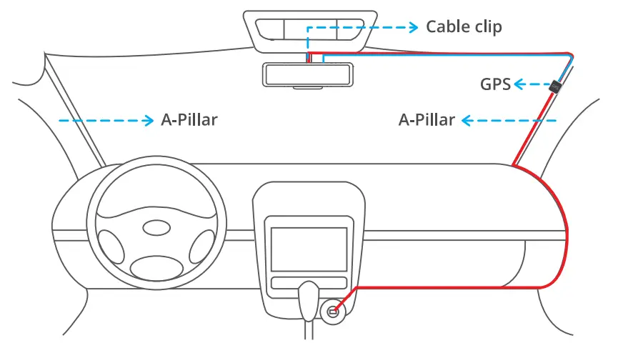 Kingslim DL12 Pro 4K Mirror Dash Cam-7