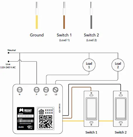 WOZART WSCM01 Switch Controller Mini-5