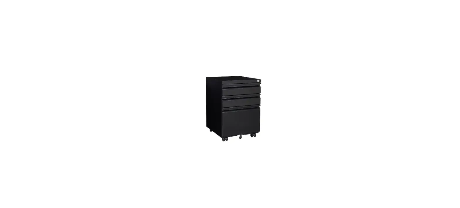 Homedepot F819-file-black Black Metal Mobile File Cabinets With 3 Drawers Instruction Manual