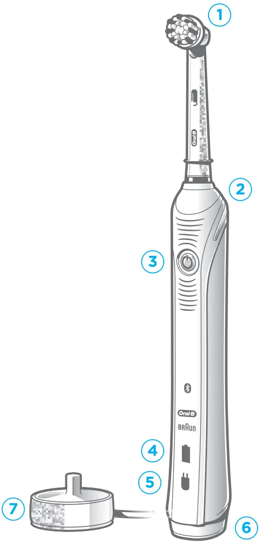 Oral B 5000 Smart Bluetooth Toothbrush - Figure 1