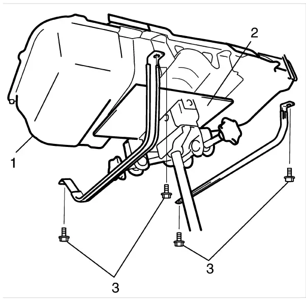 ALLDATA 2008 Suzuki SX4 4WD L4-2.0L Fuel Tank-FIG5