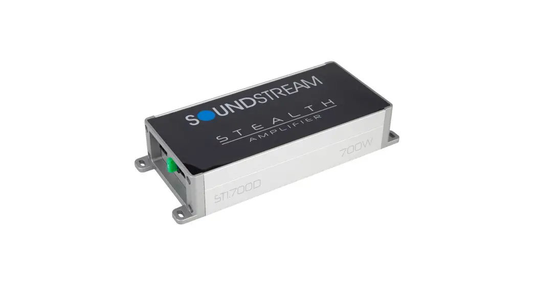 Soundstream St1.700d, St4.1000d Stealth Series User Guide
