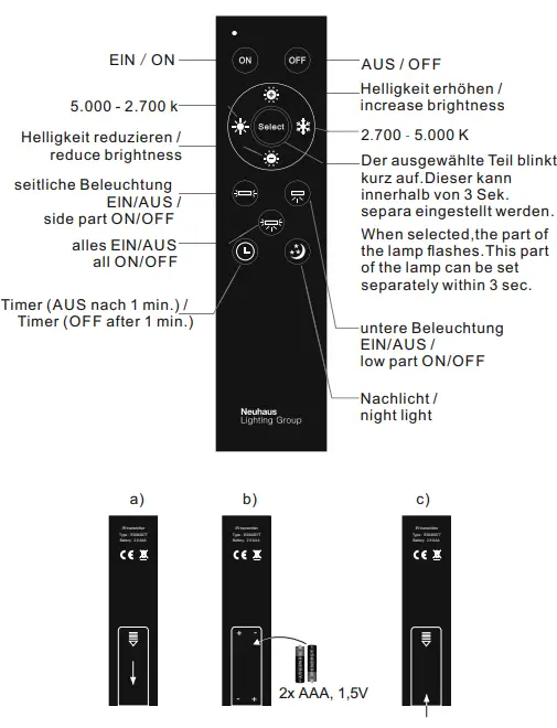 Paul Neuhaus 6025 YUKI Ceiling Light-fig4