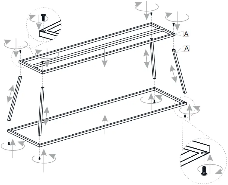VIZULO Stork Little Brother Finless LED Street Luminaire E01