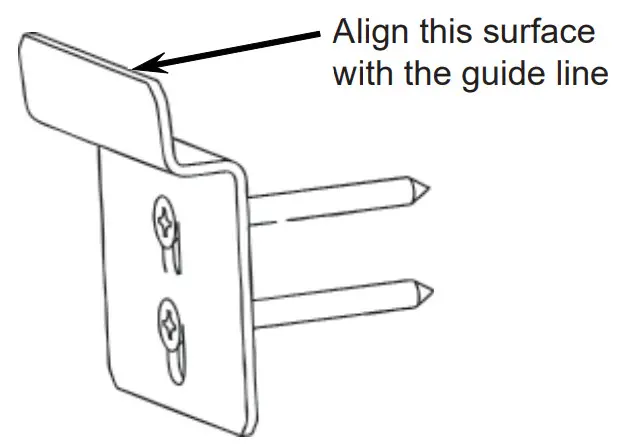 KitchenAid W10225948 Backsplash with shelf Align this surface -