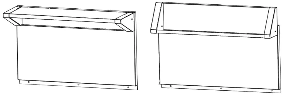 KitchenAid W10225948 Backsplash with shelf Install Shelf-