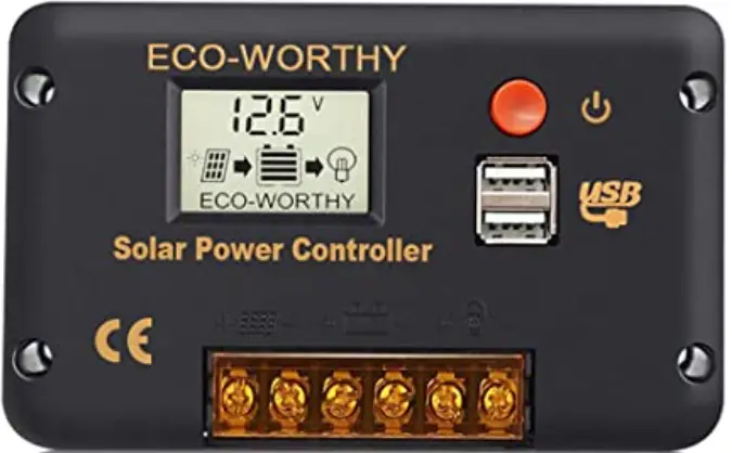 ECO-WORTHY EW1906-30A 12V 24V 30A Solar Charge Controller product