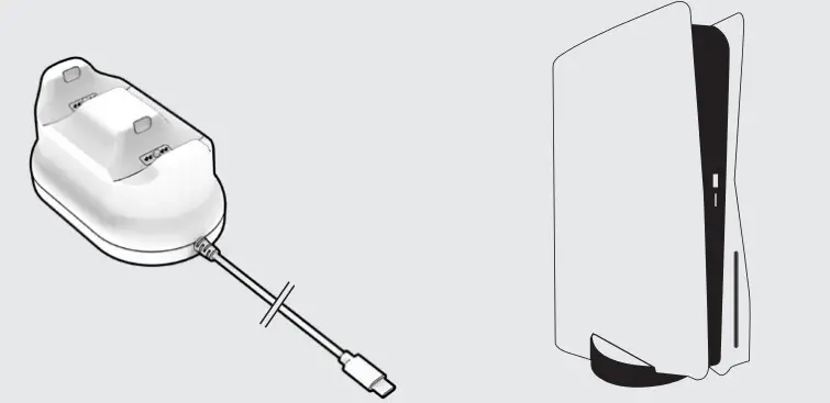 PDP PS5 Dual Rapid Charger - Figure 1