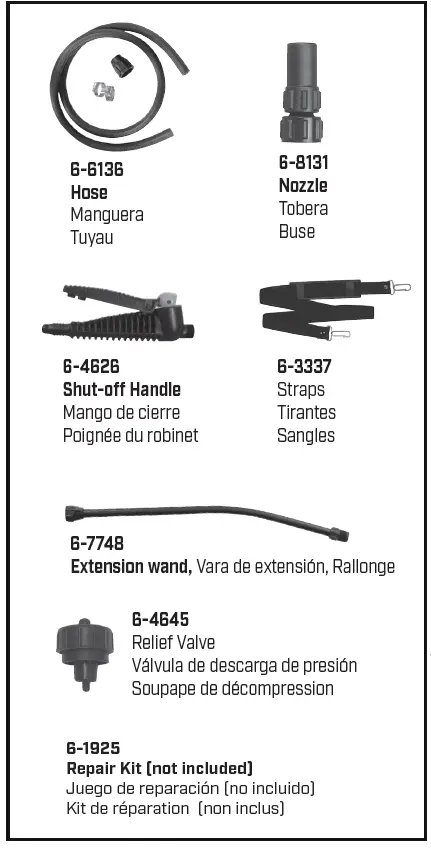 CHAPIN 2803E 3-Gallon Farm and Field Sprayer Plus 1