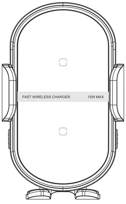 I Link Technology WP35 Smart Wireless Charging Car Holder