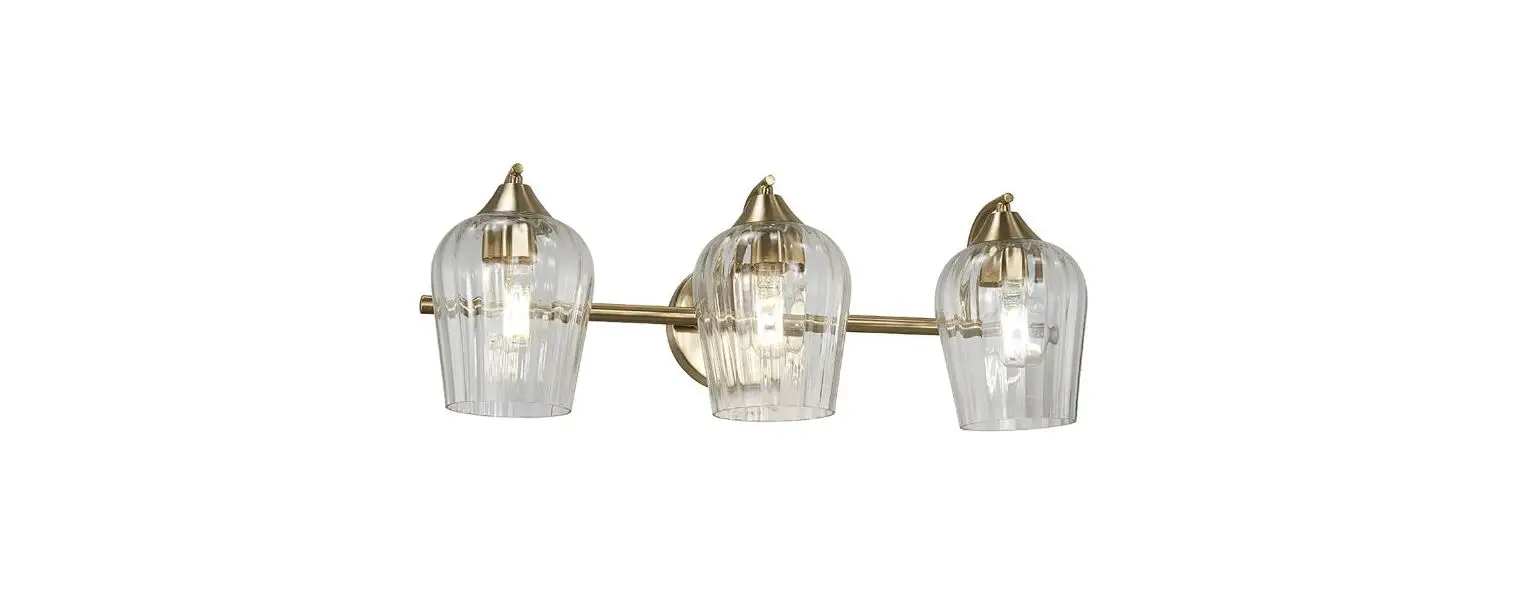 Allen Roth 81027 3-light Painted Gold Modern-contemporary Vanity Light Installation Guide
