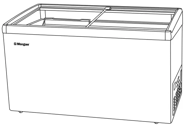 Morgan MCF-G516L Chest Freezer