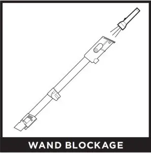 WAND BLOCKAGE