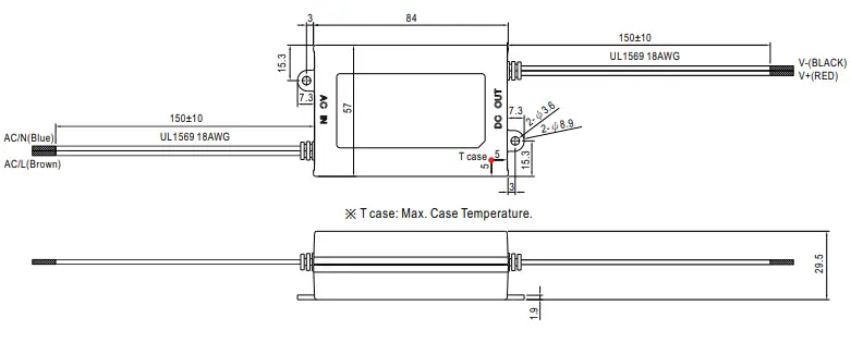 MEAN WELL APV-25 Series 25W Single Output Switching Power Supply - 2