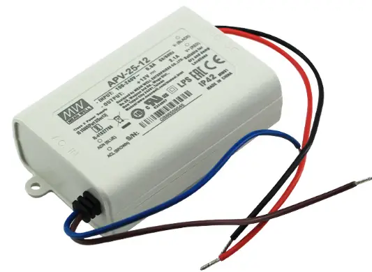 MEAN WELL APV-25 Series 25W Single Output Switching Power Supply