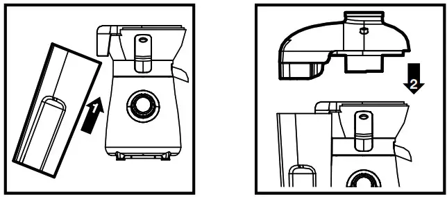 Cuisinart CBJ 450XA Kick Start Personal Juicer and Blender - ASSEMBLY 3