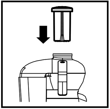 Cuisinart CBJ 450XA Kick Start Personal Juicer and Blender - ASSEMBLY 5