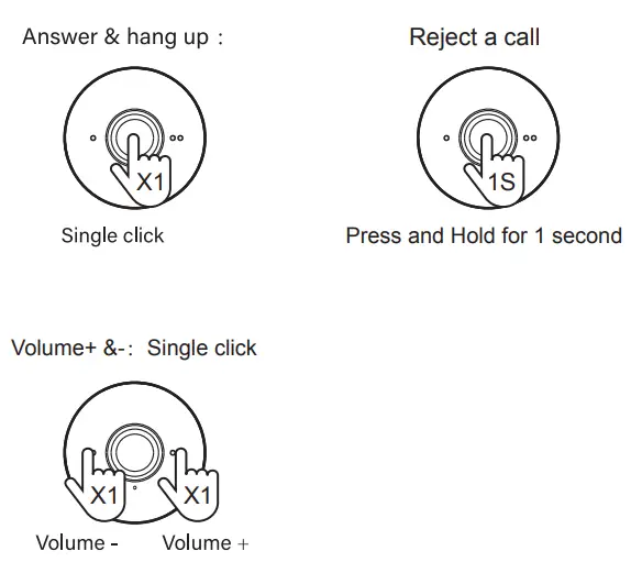 anko 43007721 20YX02Blue Bluetooth Portable - Phone call