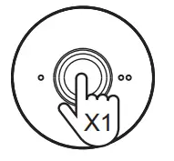 anko 43007721 20YX02Blue Bluetooth Portable - Pla pause music