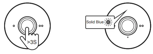 anko 43007721 20YX02Blue Bluetooth Portable - Power on