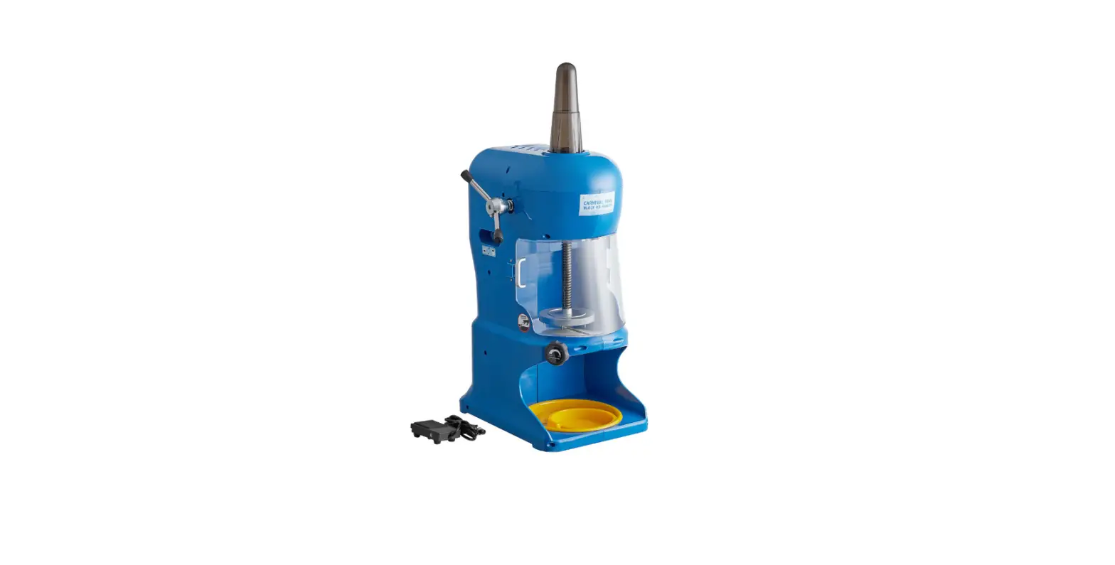 Carnival King 382ibs250 Block Ice Shaver User Manual