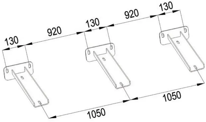 HORIZONTAL INSTALLATION