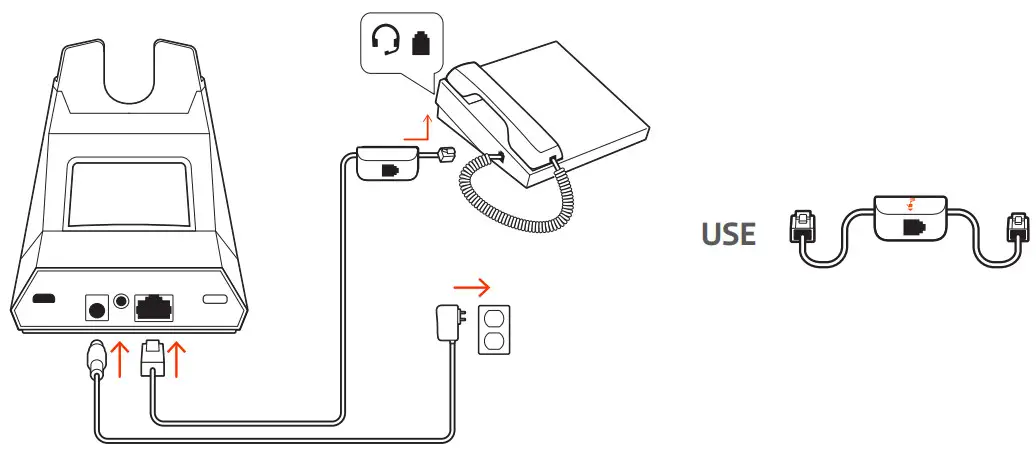 poly Savi 7310 7320 Office for Computer and Desk Phone -dedicated headset