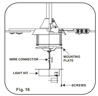 minkaAire F902L Bling 56 Inch Ceiling Fan with LED Light Kit (8)
