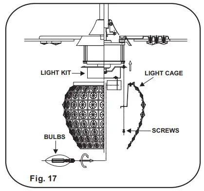 minkaAire F902L Bling 56 Inch Ceiling Fan with LED Light Kit (9)