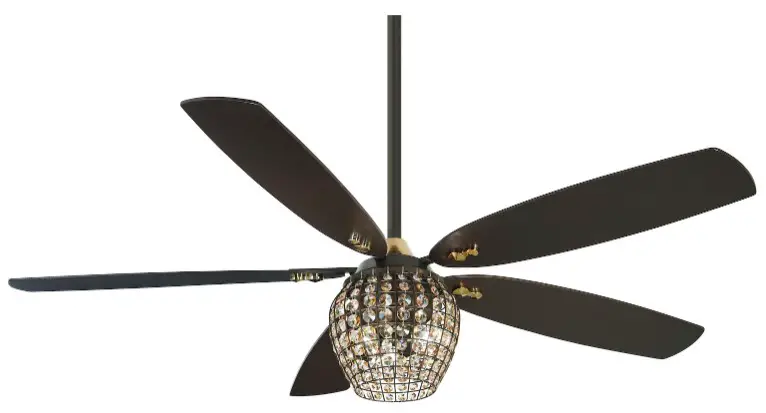 minkaAire F902L Bling 56 Inch Ceiling Fan with LED Light Kit Product