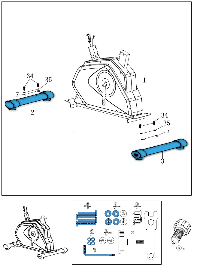 TUNTURI-Cardio-Fit-B35-Bike-FIG-5