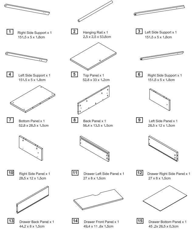 habitat Dressing-Rail -with-Drawer-fig-4