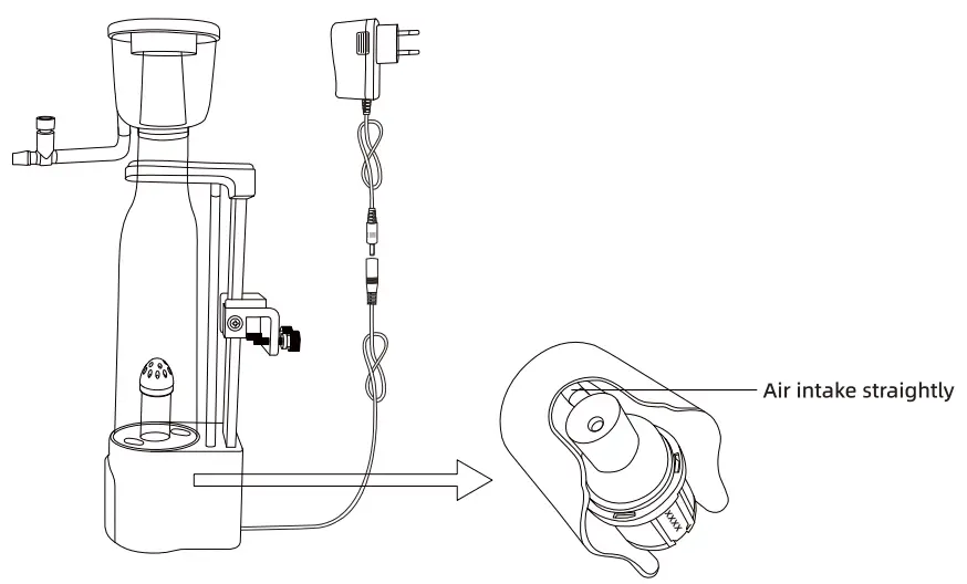 hygger HG048 Internal Mini Protein Skimmer - fig 2