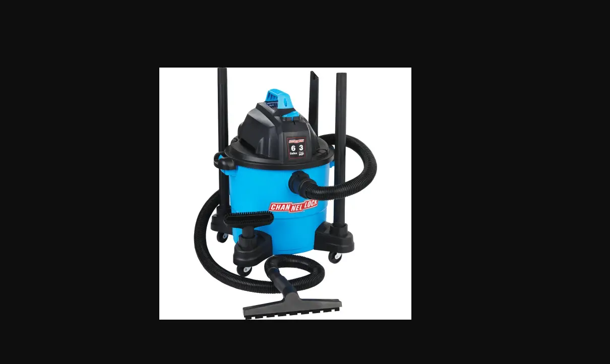Channellock Vjc607pf-2001 6 Gallon Wet/dry Vacuum Instruction Manual