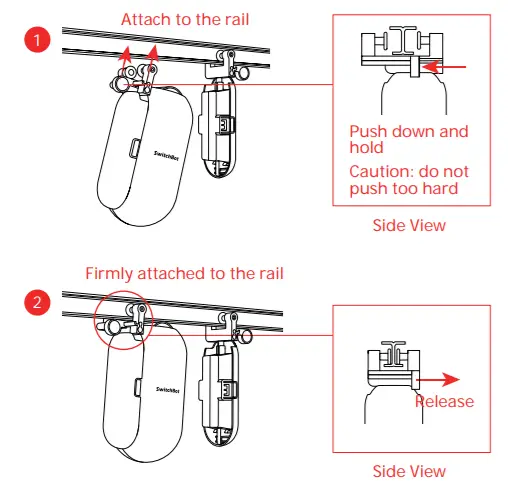 SwitchBot Curtain I Rail -figure 9