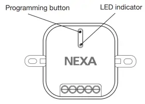 NEXA MJLR-2000 Built-In Receiver - figure 1