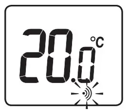 Honeywell THR842D Wireless Room Thermostat- communication