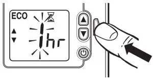 Honeywell THR842D Wireless Room Thermostat- temperature