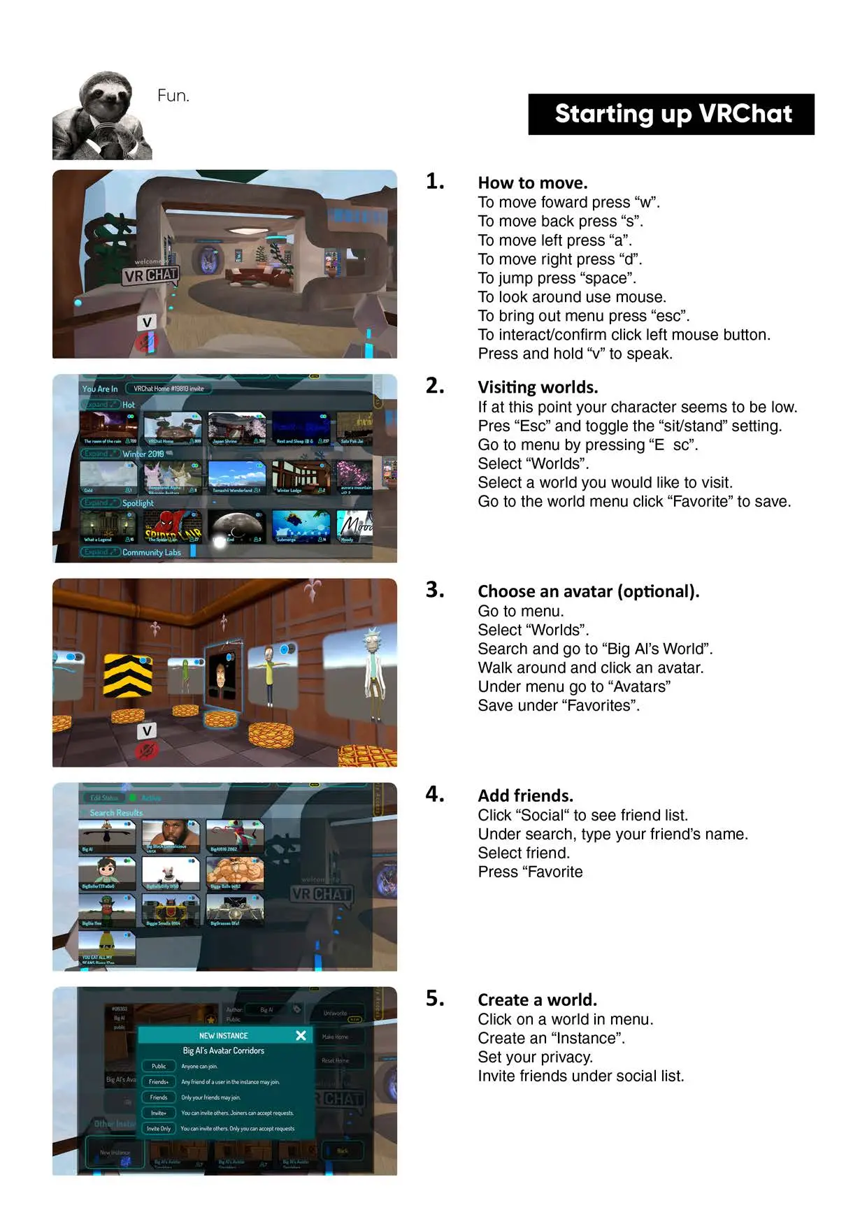 VRChat Setup Guide - Starting up VRChat