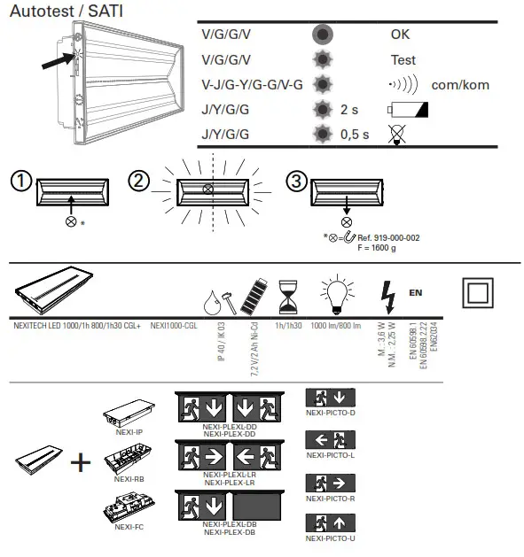 EATON NexiTech LED 1000 CGLine- 7