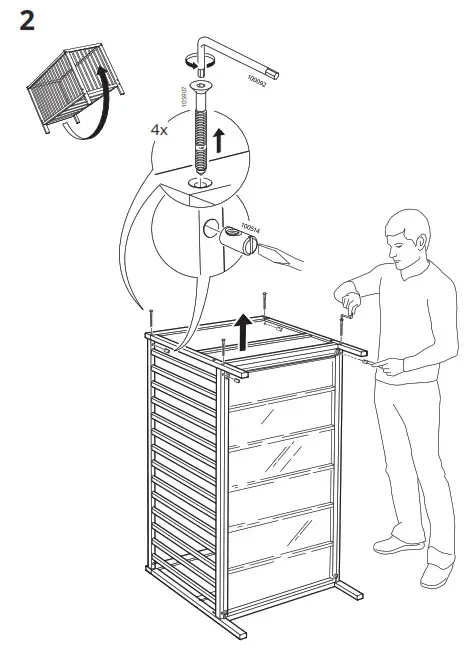 IKEA 302.485.75 Sundvik Crib - 2-1