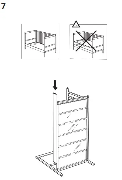 IKEA 302.485.75 Sundvik Crib - 7-1
