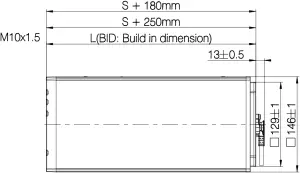 LINAK CAL40 - Dimensions 1