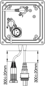 LINAK CAL40 - T130 - 1